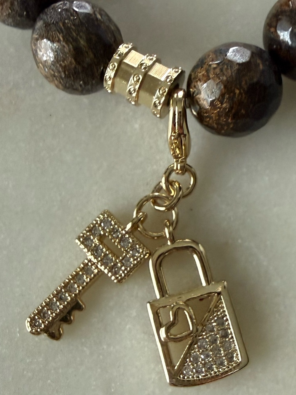 Erimish Natural Stone Beaded Bracelet New - Picture 3 of 3